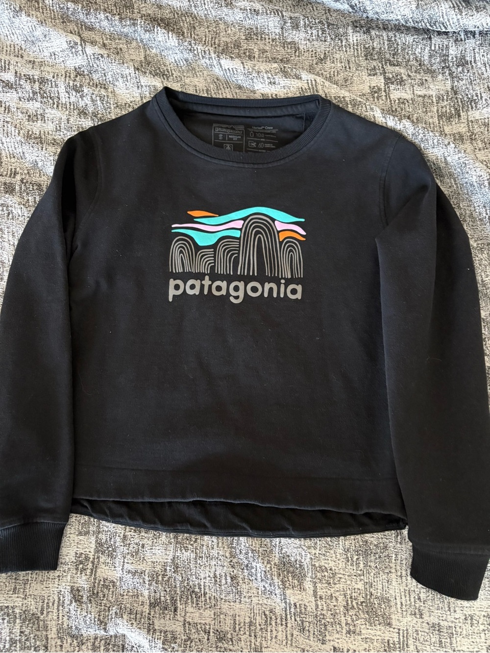 Patagonia Uprisal Crew Black Size Small